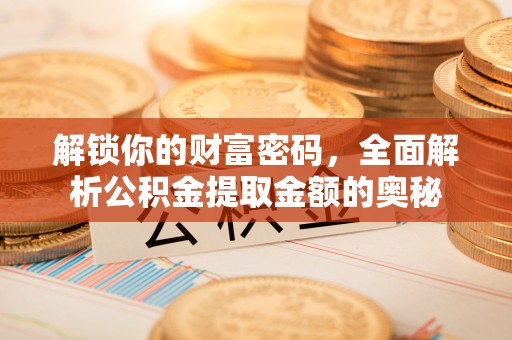 斗门解锁你的财富密码，全面解析公积金提取金额的奥秘