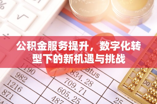斗门公积金服务提升，数字化转型下的新机遇与挑战