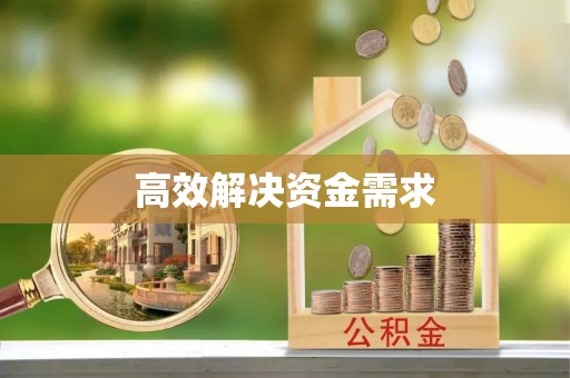 斗门高效解决资金需求