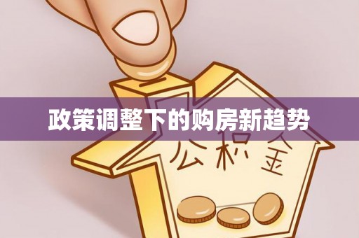 斗门政策调整下的购房新趋势
