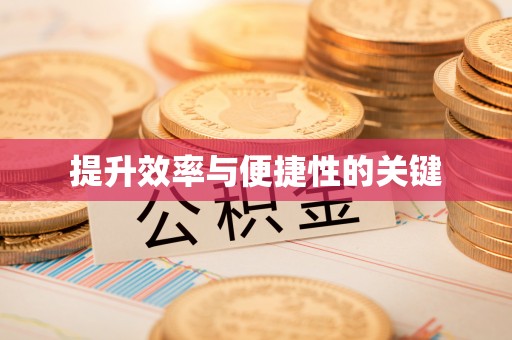 斗门提升效率与便捷性的关键